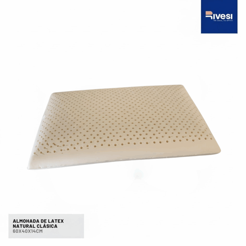 Almohada Rivesi Home de latex Natural