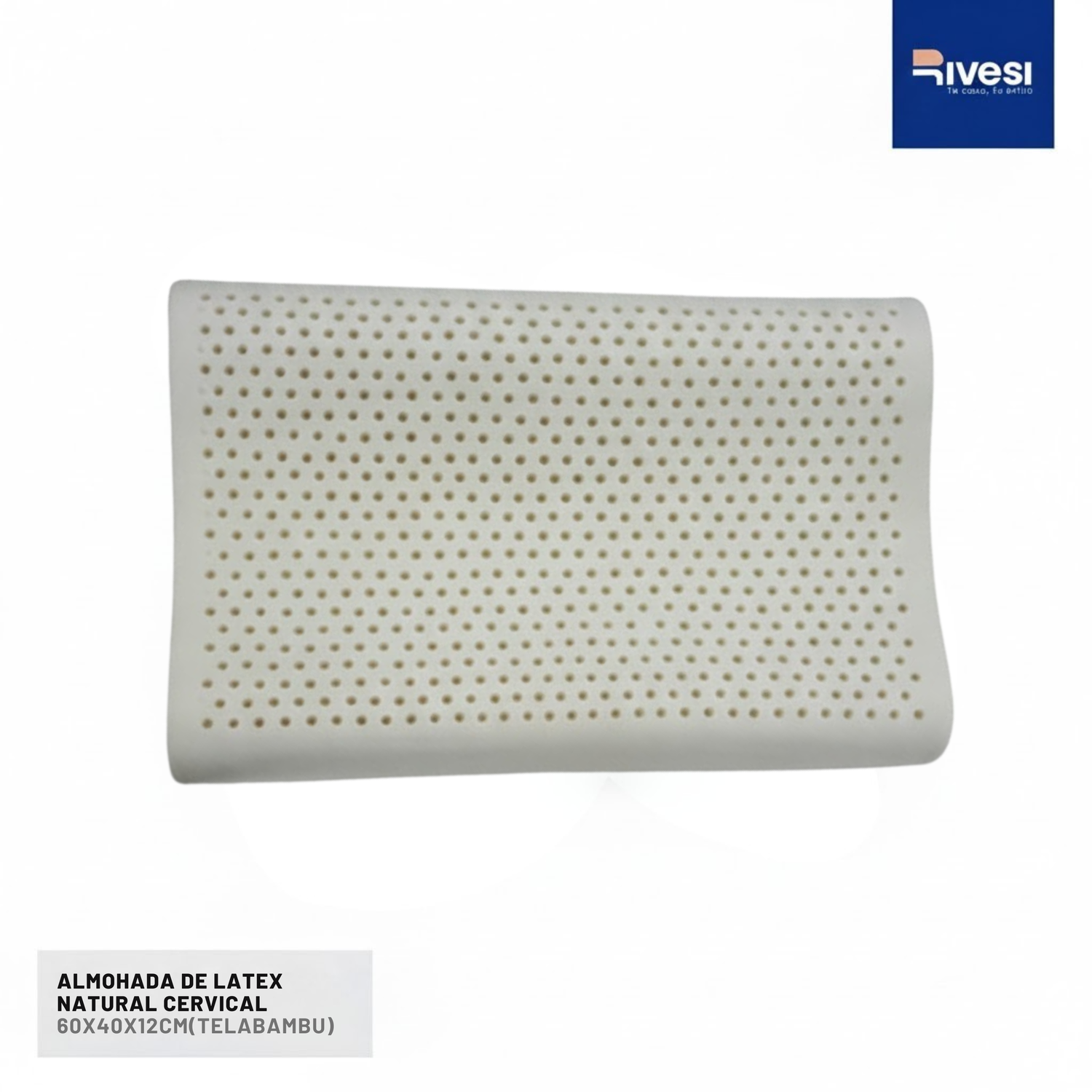 Almohada Rivesi Home de latex Natural Cervical - Image 2