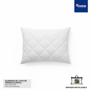 Almohada Rivesi Home de trozos de latex Normal