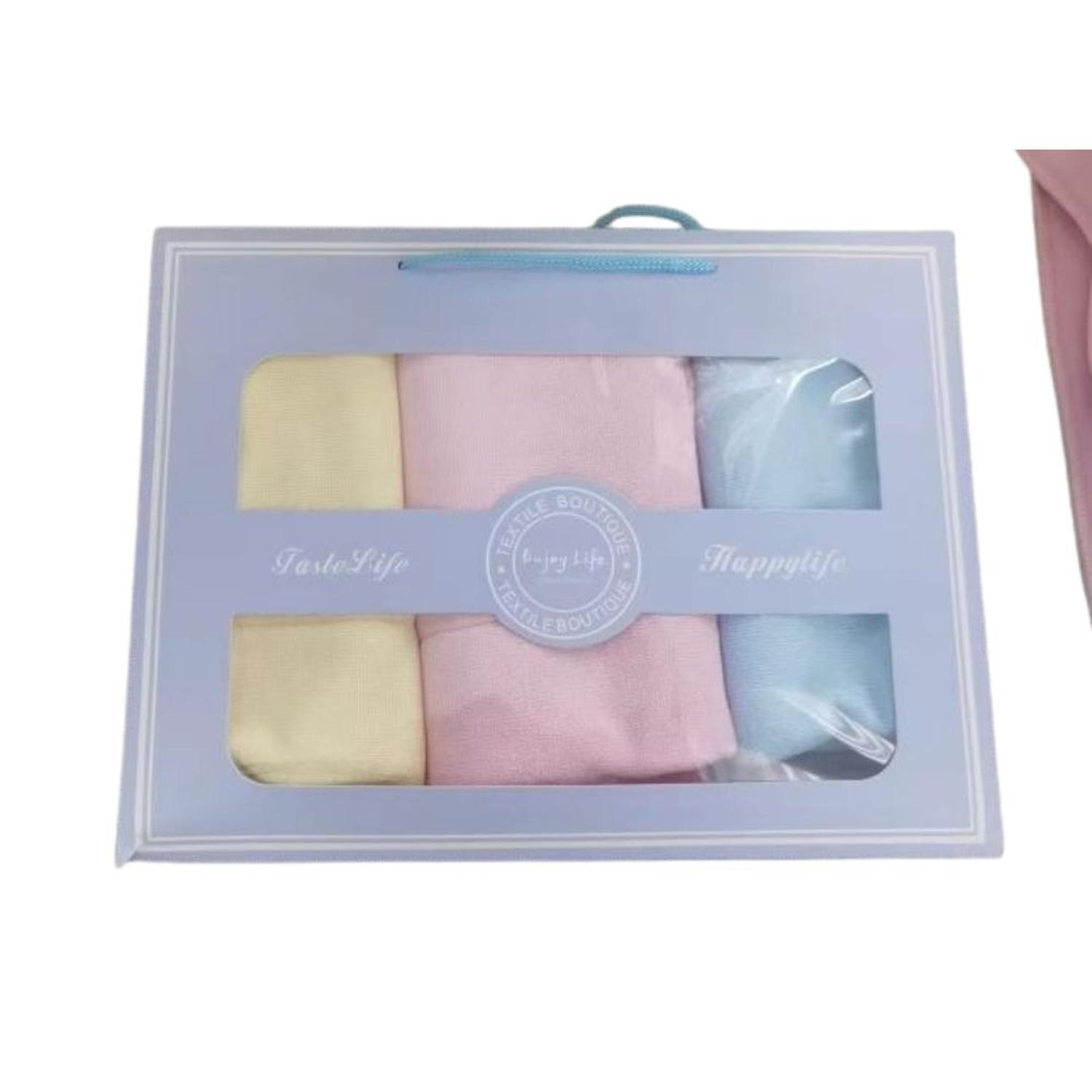 Toalla Facial Rivesi Home de Latex Natural Paquete de 3